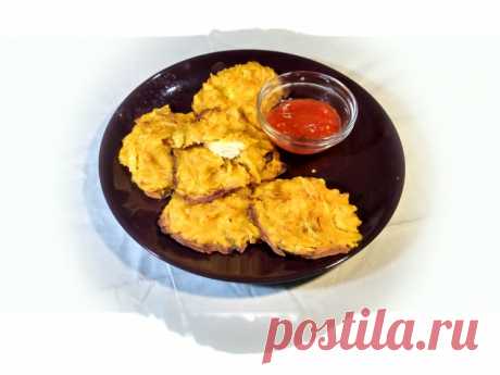 Луковая закуска с начинкой из куриной грудки - Простые рецепты Овкусе.ру