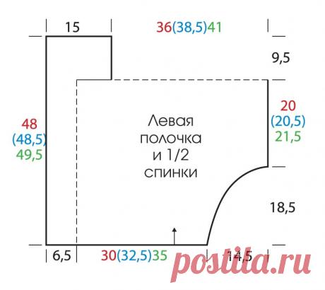 Ажурный жакет с рюшами - схема вязания крючком. Вяжем Жакеты на Verena.ru