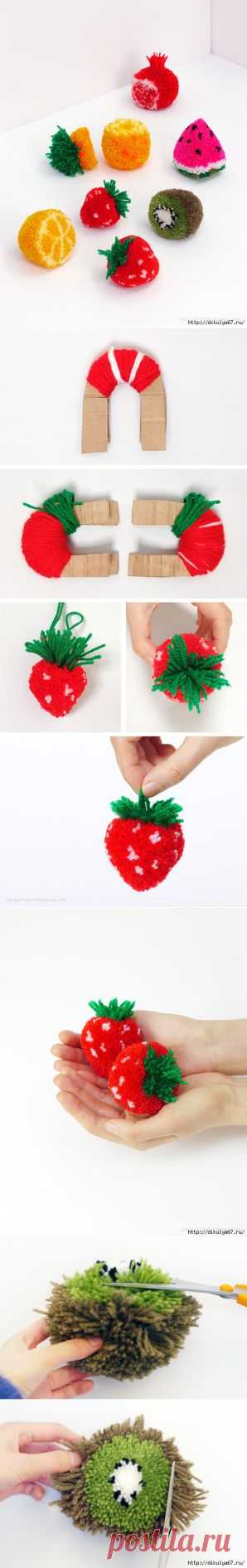 Чудеса из помпонов.