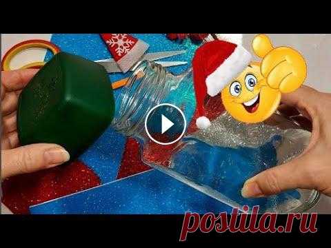 КРАСОТА из КОФЕЙНОЙ БАНКИ своими руками. Подарки Поделки на Новый Год и Рождество декор DIY Идея на Новый год и Рождество...diy ПОТРЯСАЮЩИЙ РЕЗУЛЬТАТ!...