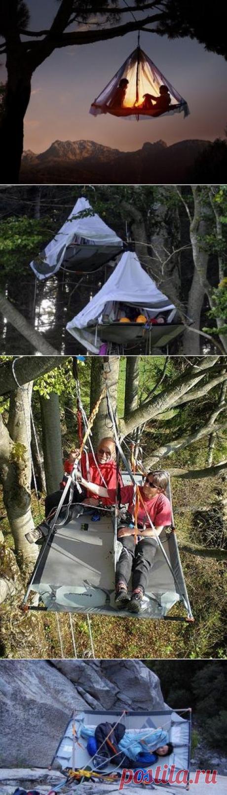 Экстремальный кемпинг в Германии.