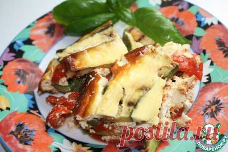 Балканская овощная лазанья - кулинарный рецепт