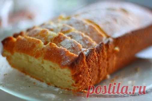 Рецептик вкусного творожного кекса