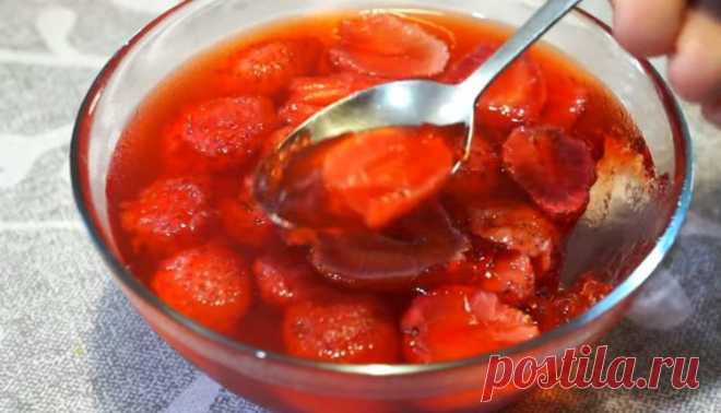 Десерт из клубники 🍓за 10 минут - Лучший сайт кулинарии