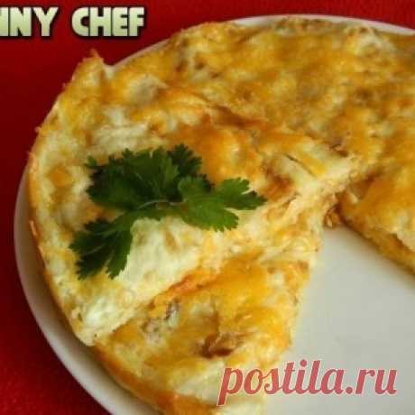 ПИРОГ ИЗ ЛАВАША С СЫРОМ