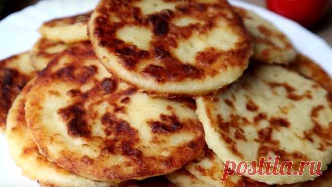 Картофельные лепешки с сыром!