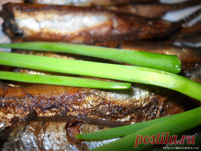 Шпроты по-домашнему.