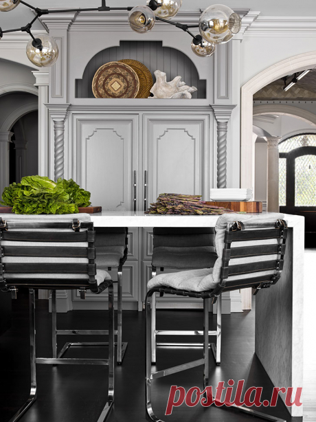 Изысканный и немного гламурный дизайн для коллекционера в Чикаго