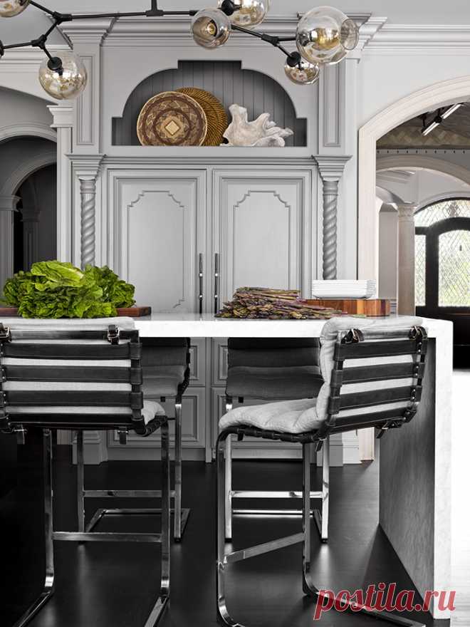 Изысканный и немного гламурный дизайн для коллекционера в Чикаго