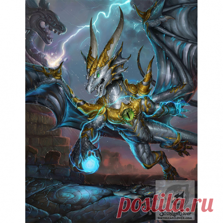 Clashing Tempest, искусство SixthLeafClover — SixthLeafClover Studios