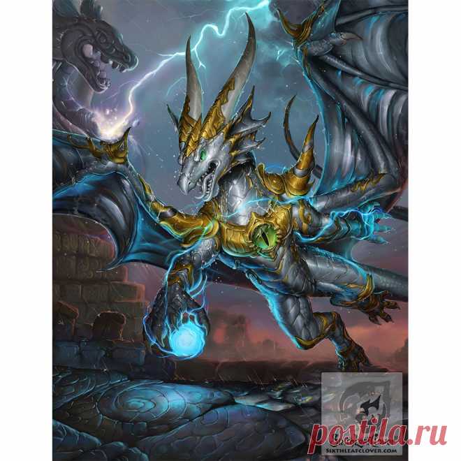 Clashing Tempest, искусство SixthLeafClover — SixthLeafClover Studios