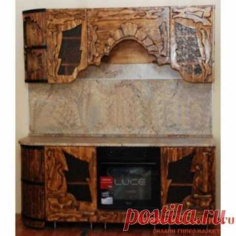 Кухня под старину из массива дерева "Чернавка" Кухня под старину из массива дуба / сосны.