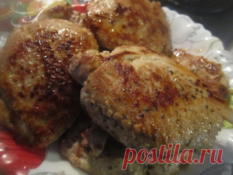 Эскалопы фаршированные овощами
