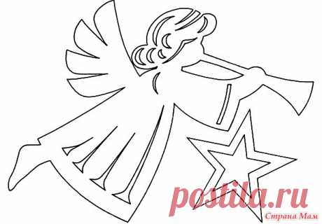 Новогодние вытынанки - Клуб Новогодних Идей или Готовь сани летом. - Страна Мам