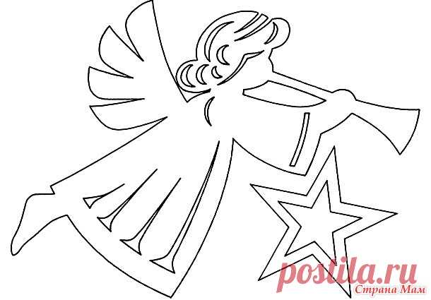 Новогодние вытынанки - Клуб Новогодних Идей или Готовь сани летом. - Страна Мам