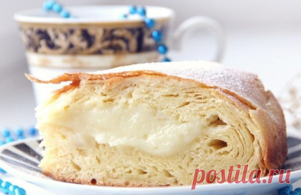 Египетский пирог с заварным кремом: пошаговый рецепт с фото