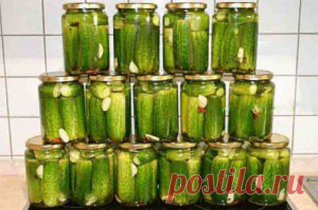 Рецепт вкусных маринованных огурцов