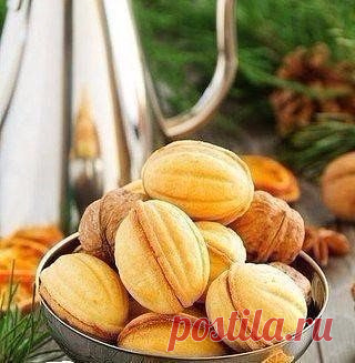 Орешки со сгущёнкой.