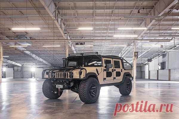 Новый Hummer H1 от Mil‑Spec разорвет пустыню на куски | Автоутро | Яндекс Дзен