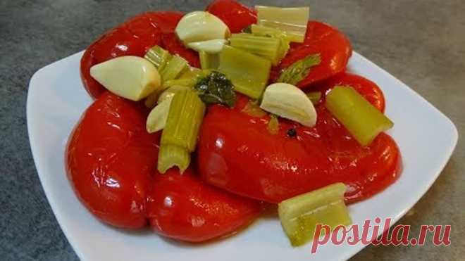 МАРИНОВАННЫЙ КРАСНЫЙ ПЕРЕЦ ПО-АРМЯНСКИ вкусный и простой рецепт от Inga Avak