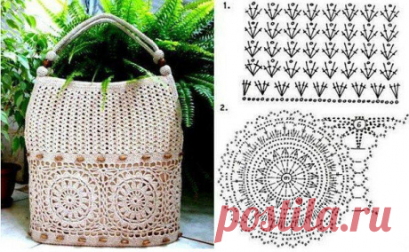 Соблазнительная подборка сумок, связанных крючком! Идеи и схемы для вязания! | Юлия Жданова | Яндекс Дзен