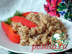Ячневая каша жареная - кулинарный рецепт