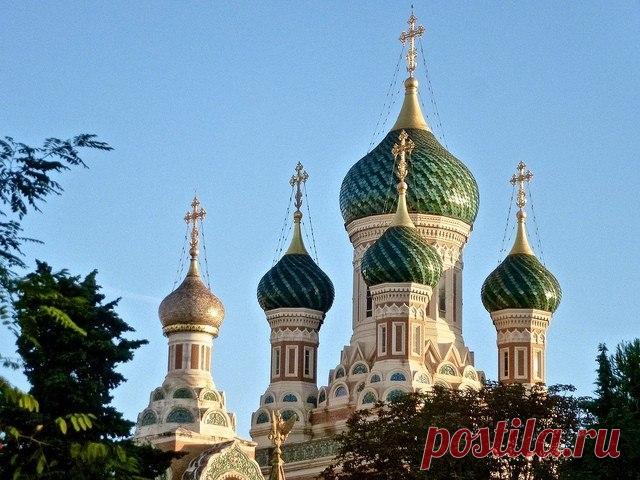 Николаевский собор в Ницце, Франция.