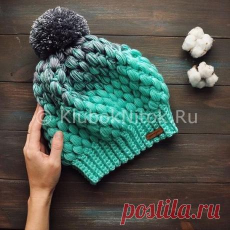 Шапочка и снуд. Вяжем крючком