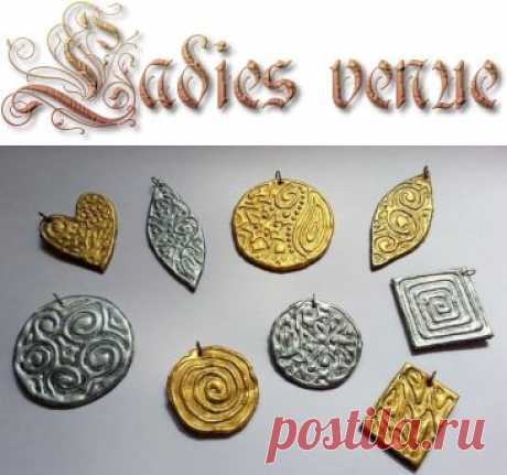 Как сделать кулон под металл с чеканкой | Ladiesvenue