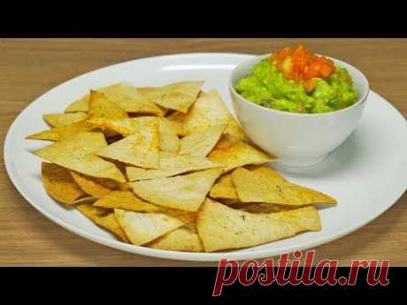 Гуакамоле и чипсы начос. Мексиканская кухня. Рецепт от Всегда Вкусно!