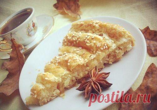 Веб Повар!: Слоеный пирог с сыром