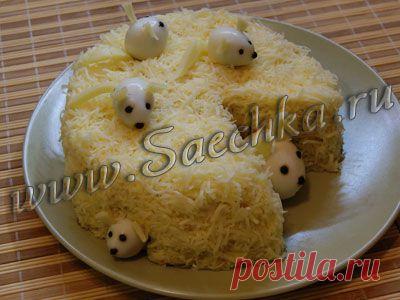 Салат "Монастырский" | рецепты на Saechka.Ru