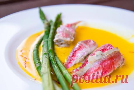 Фаршированная барабулька с шафраном и розмарином - Кулинарные заметки Алексея Онегина