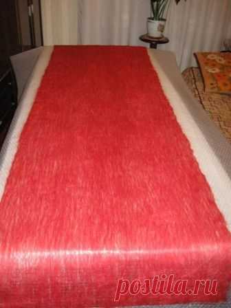 Валяние тончайшего шарфа без дырок – Ярмарка Мастеров