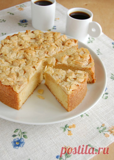 Шведский миндальный кекс.