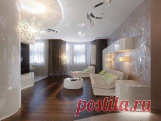 Идеи оформления гостиной в современном стиле
