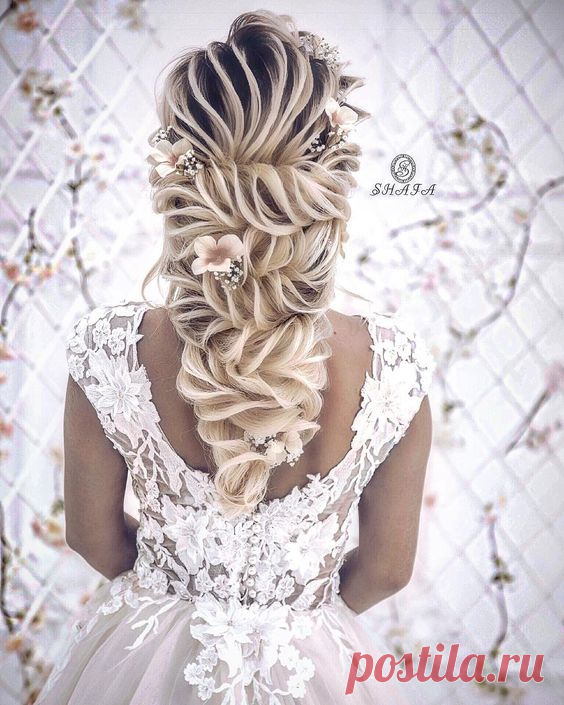 88 новых свадебных причесок 2021 года. Фото