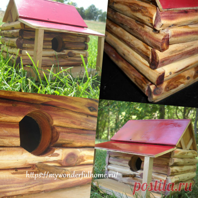Как сделать скворечник. Домик для птиц (скворечник) из деревяшек — Мой Прекрасный Дом