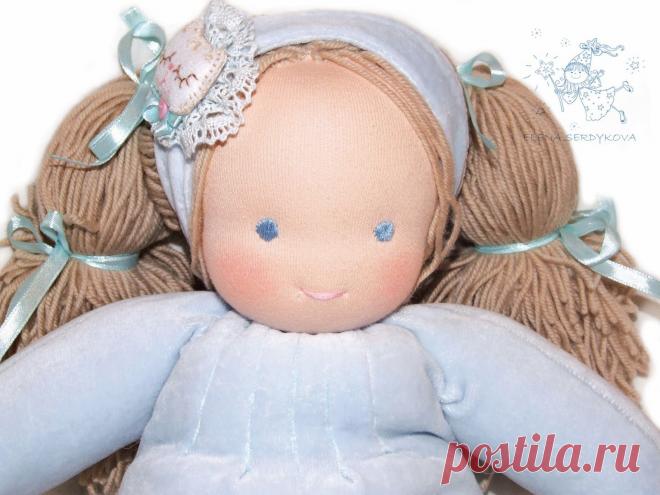 жили - были куклы: видео мастер-класс по вальдорфской кукле - как сделать голову