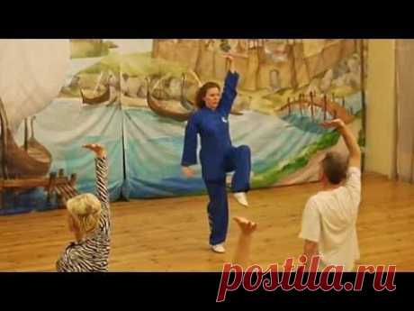 TAICHI48.RU Цигун "8 кусков парчи" (Ба Дуань Цзин) - Елена Романова