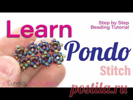 Learn how to do the Pondo Stitch w/ Leah! This step by step beading tutorial covers all the basics!