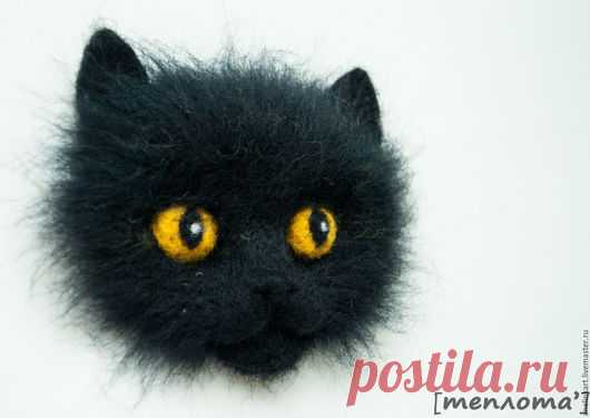 Купить Брошь валяная 