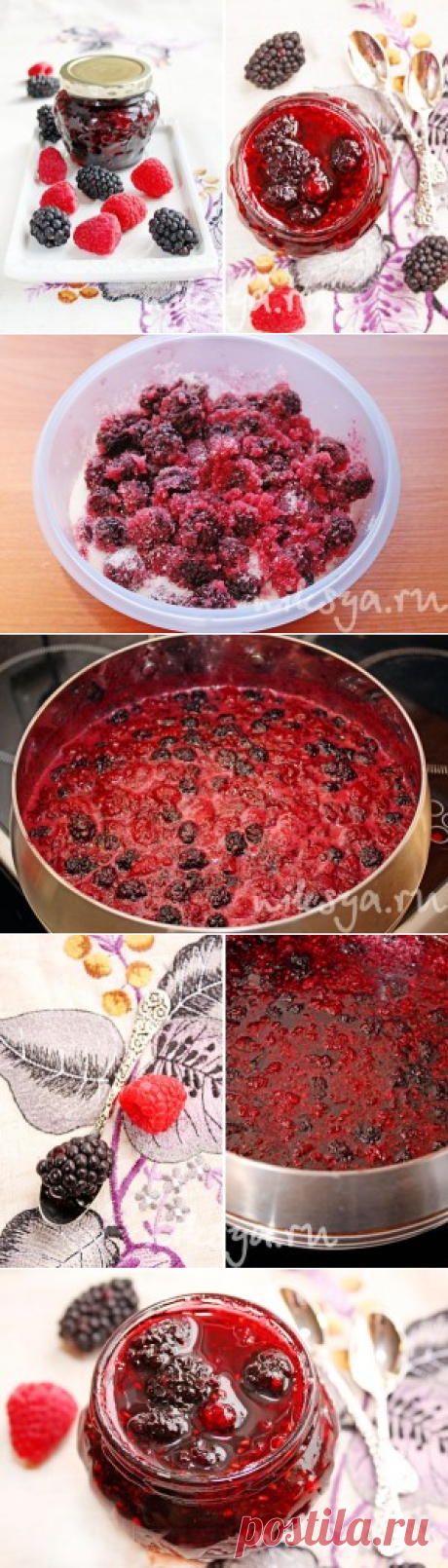 Ежевично-малиновое варенье | Самый вкусный портал Рунета