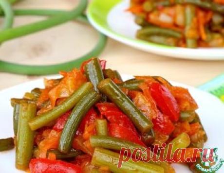 Чесночные стрелки с овощами на зиму – кулинарный рецепт