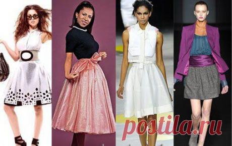 С чем носить юбку колокол / Мода и стиль / Мода и красота / Женские секреты / Женский стиль
