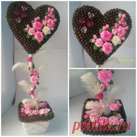 Как сделать топиарий? Подарки ручной работы.