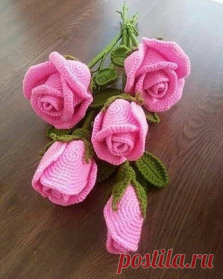 Цветы крючком. Для вдохновения.