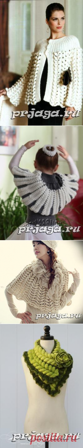 Азиатский колосок спицами