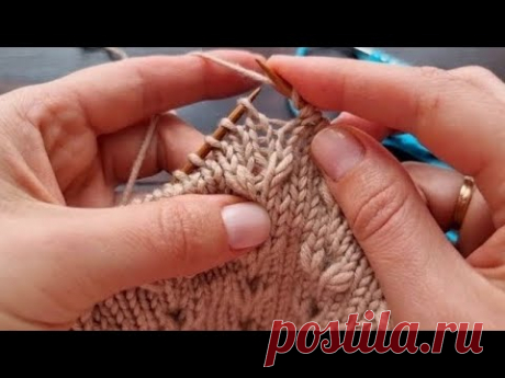 ВЯЖЕТСЯ ПРОСТО! ШИКАРНО СМОТРИТСЯ!