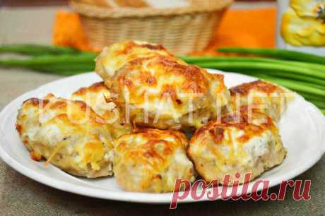Котлеты с сыром в духовке. Пошаговый рецепт с фото - Кушать нет